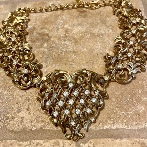 Vintage antique gold necklace